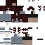 Minecraft skin texture, 64x64 pixels
