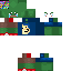 Minecraft skin texture, 64x64 pixels