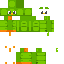 Minecraft skin texture, 64x64 pixels