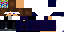 Minecraft skin texture, 64x32 legacy pixels