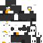 Minecraft skin texture, 64x64 pixels