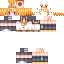 Minecraft skin texture, 64x64 pixels