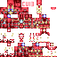 Minecraft skin texture, 64x64 pixels