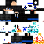 Minecraft skin texture, 64x64 pixels