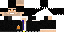 Minecraft skin texture, 64x32 legacy pixels