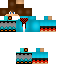 Minecraft skin texture, 64x64 pixels