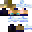 Minecraft skin texture, 64x64 pixels