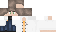 Minecraft skin texture, 64x32 legacy pixels