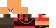 Minecraft skin texture, 64x32 legacy pixels