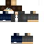 Minecraft skin texture, 64x64 pixels