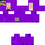 Minecraft skin texture, 64x64 pixels
