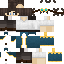 Minecraft skin texture, 64x64 pixels
