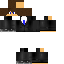 Minecraft skin texture, 64x64 pixels