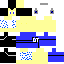 Minecraft skin texture, 64x64 pixels