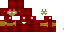 Minecraft skin texture, 64x32 legacy pixels