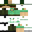 Minecraft skin texture, 64x64 pixels