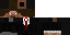 Minecraft skin texture, 64x32 legacy pixels