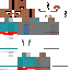 Minecraft skin texture, 64x64 pixels