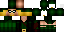 Minecraft skin texture, 64x32 legacy pixels