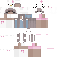 Minecraft skin texture, 64x64 pixels