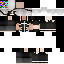 Minecraft skin texture, 64x64 pixels