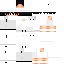 Minecraft skin texture, 64x64 pixels