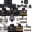 Minecraft skin texture, 64x64 pixels