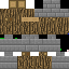Minecraft skin texture, 64x64 pixels