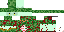 Minecraft skin texture, 64x32 legacy pixels