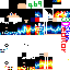 Minecraft skin texture, 64x64 pixels