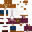 Minecraft skin texture, 64x64 pixels