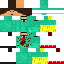 Minecraft skin texture, 64x64 pixels
