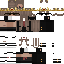 Minecraft skin texture, 64x64 pixels