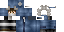 Minecraft skin texture, 64x32 legacy pixels