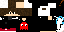 Minecraft skin texture, 64x32 legacy pixels