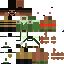 Minecraft skin texture, 64x64 pixels