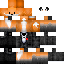 Minecraft skin texture, 64x64 pixels