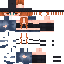 Minecraft skin texture, 64x64 pixels
