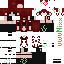Minecraft skin texture, 64x64 pixels