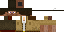 Minecraft skin texture, 64x32 legacy pixels