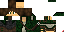 Minecraft skin texture, 64x32 legacy pixels