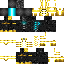 Minecraft skin texture, 64x64 pixels