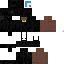 Minecraft skin texture, 64x64 pixels