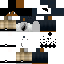 Minecraft skin texture, 64x64 pixels