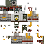 Minecraft skin texture, 64x64 pixels