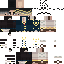 Minecraft skin texture, 64x64 pixels