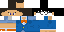 Minecraft skin texture, 64x32 legacy pixels