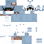 Minecraft skin texture, 64x64 pixels