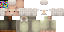 Minecraft skin texture, 64x32 legacy pixels