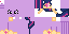 Minecraft skin texture, 64x32 legacy pixels